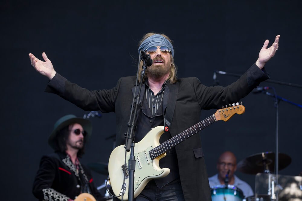 Tom petty in a concert