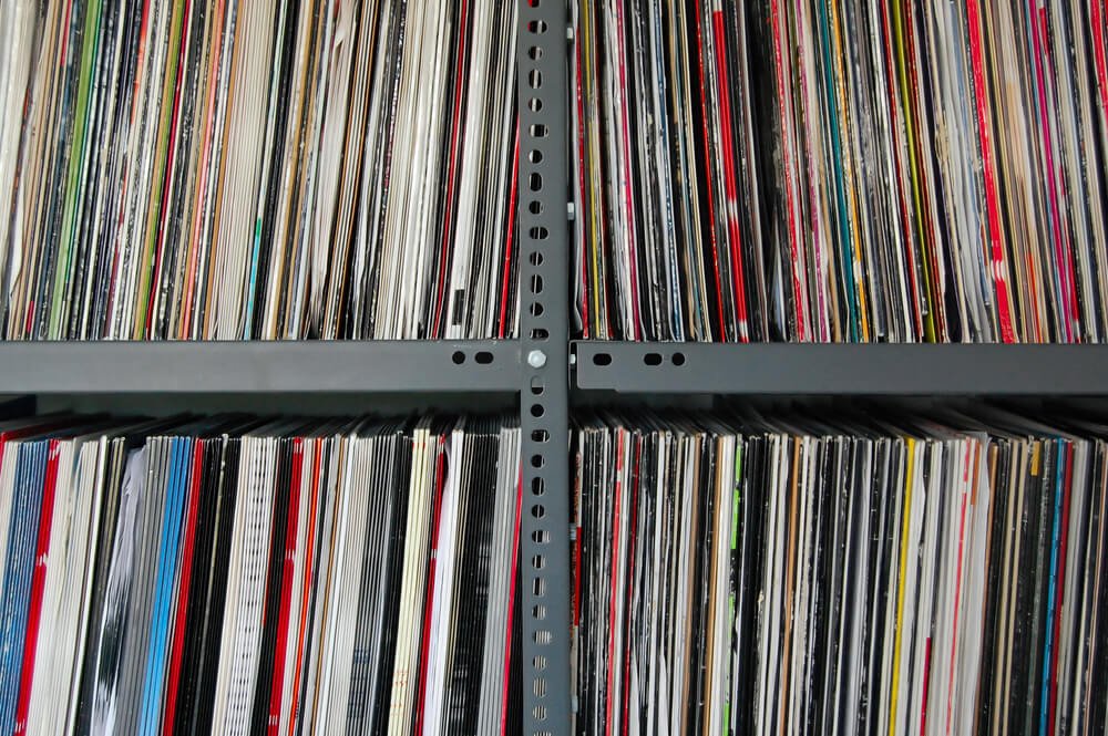 vinyl record storage