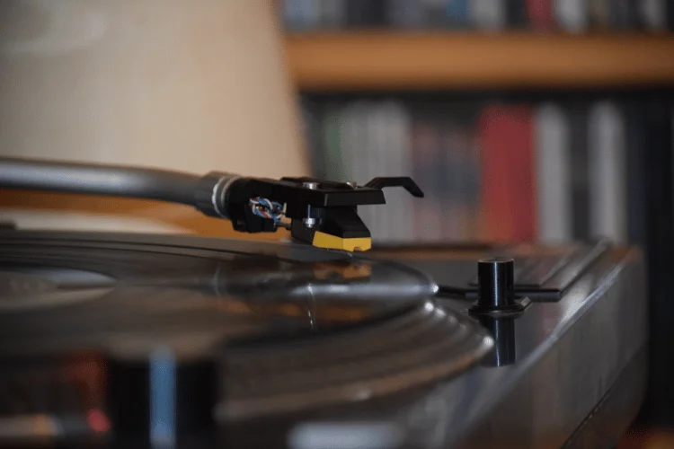 Stylus on a turntable